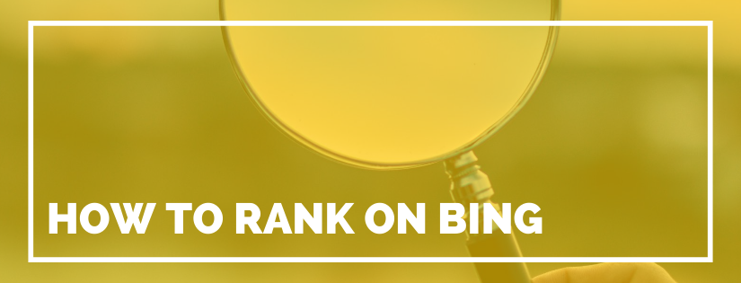 how to rank on bing