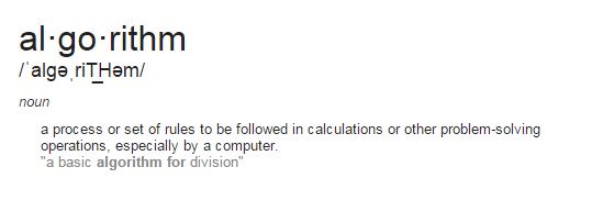 algorithm