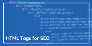 html tags for seo