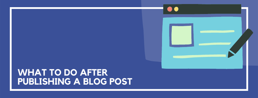 post publish blog routine