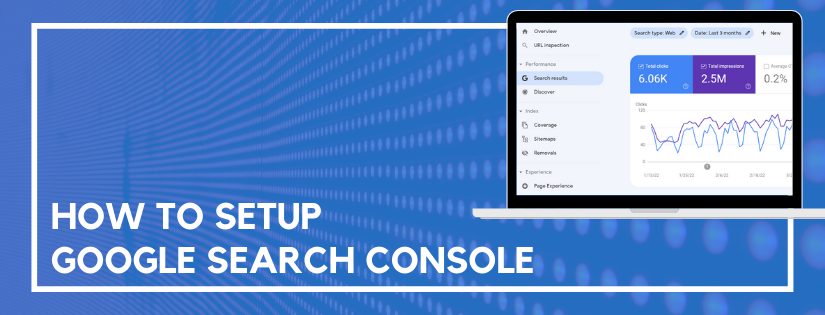 how to setup google search console